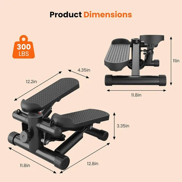 Mini stepper side angle view
