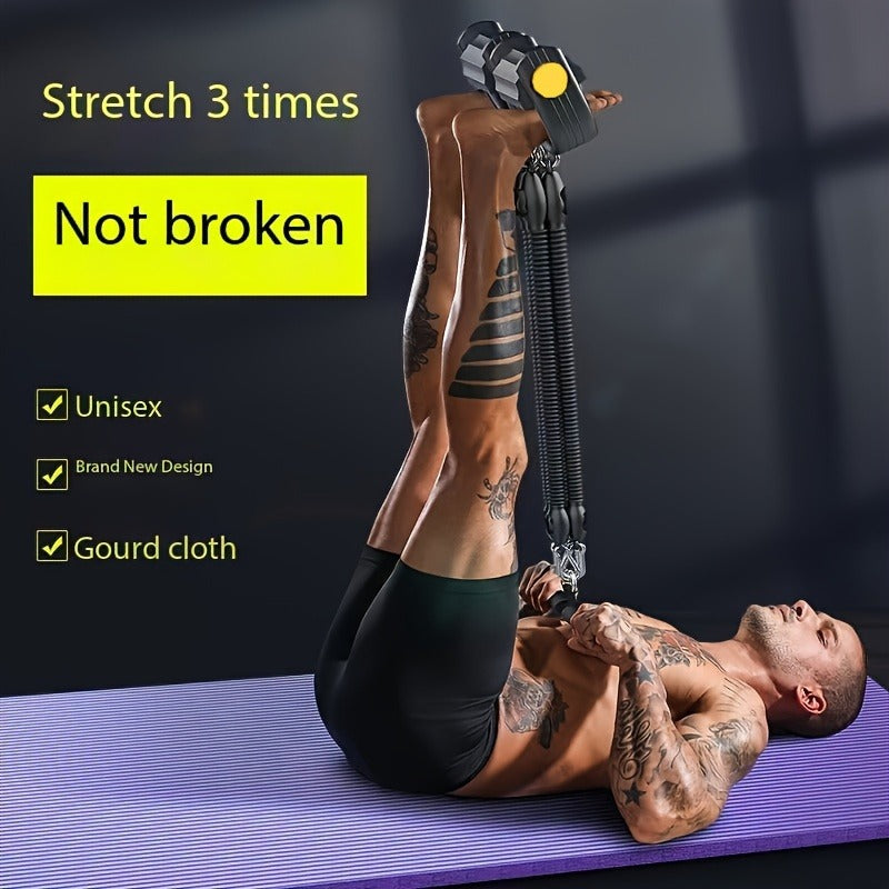 Resistance trainer ab workout