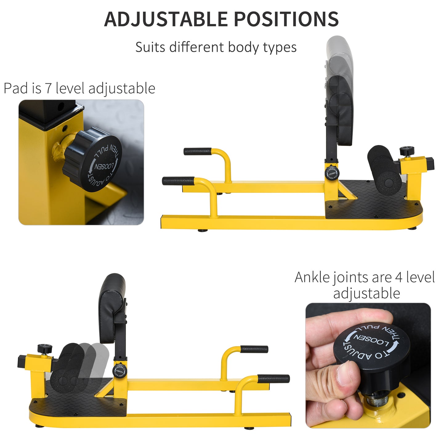 Compact home gym station folded