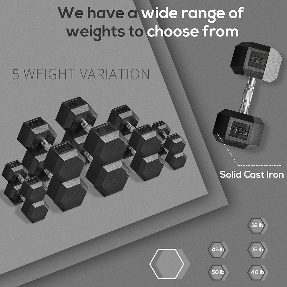 Dumbbell set home gym setup