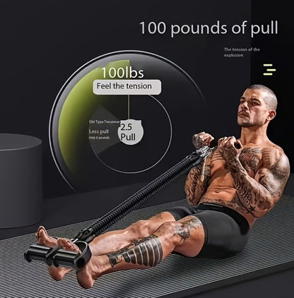 Resistance trainer leg exercise