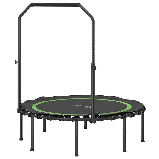 45 inch foldable fitness trampoline for home cardio
