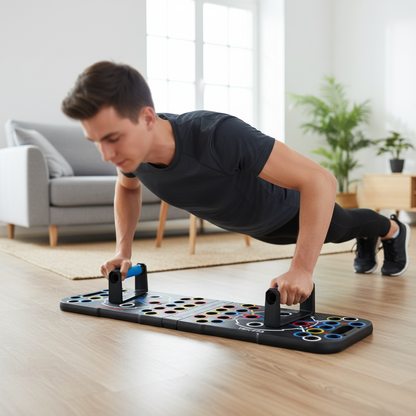 15 in 1 push up board muscle targeting