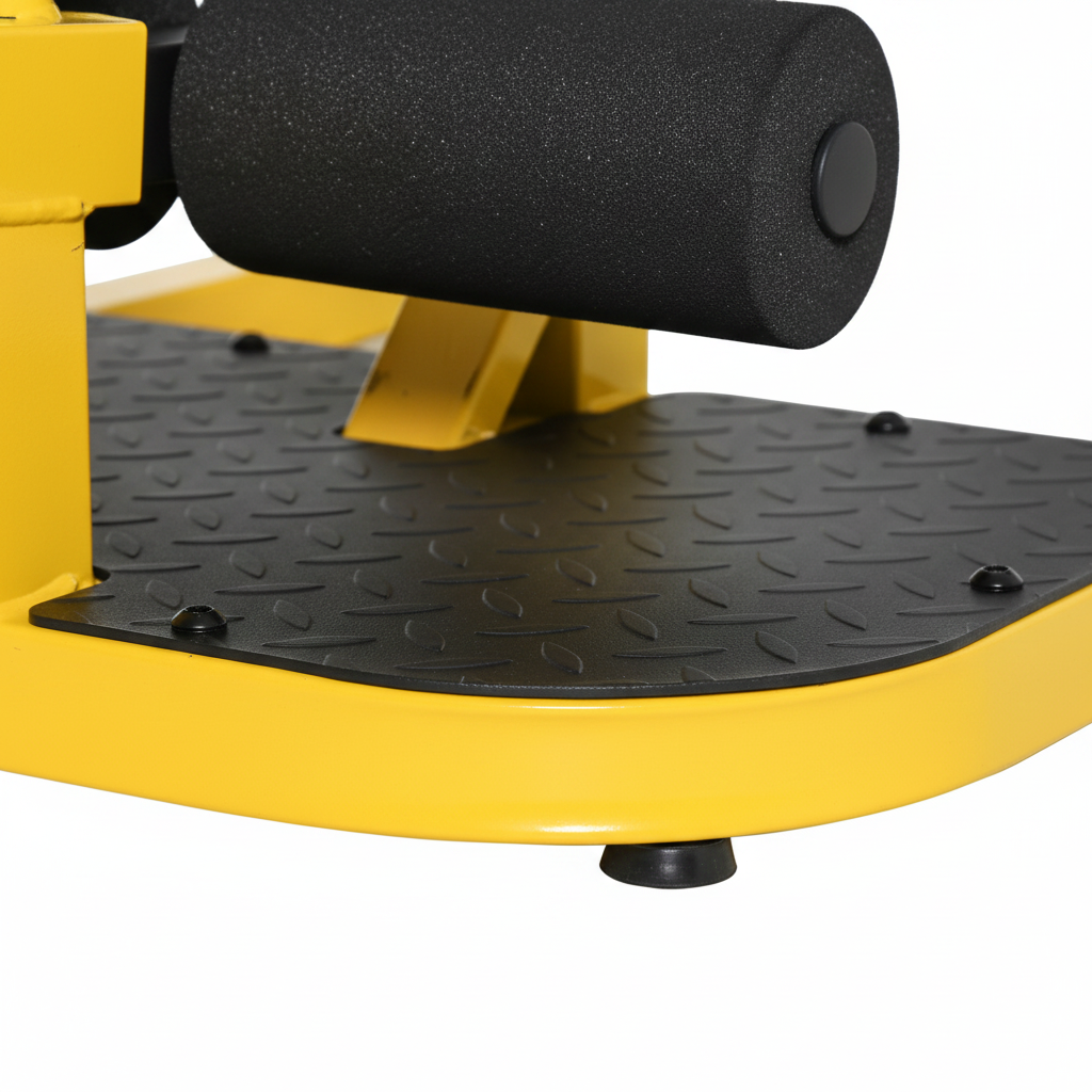 Gym station padded comfort features