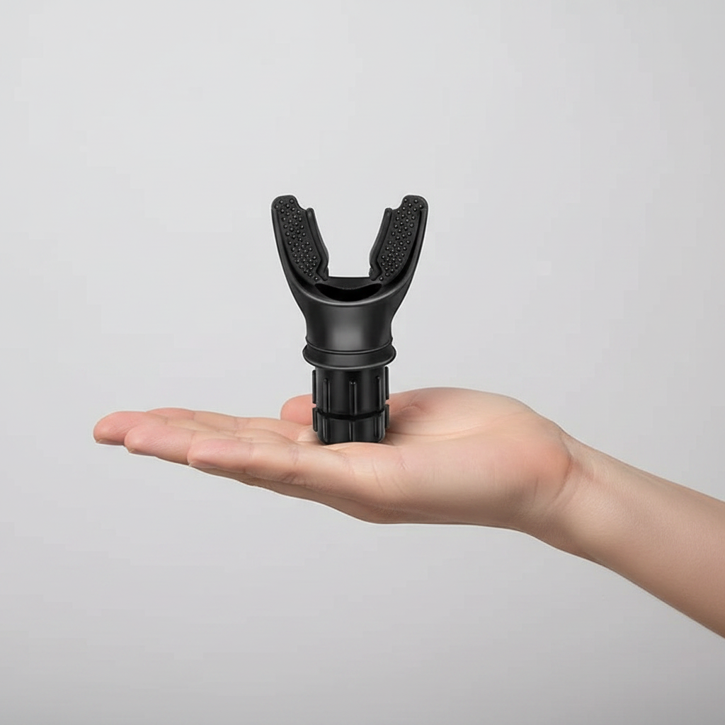 Lung capacity trainer compact design
